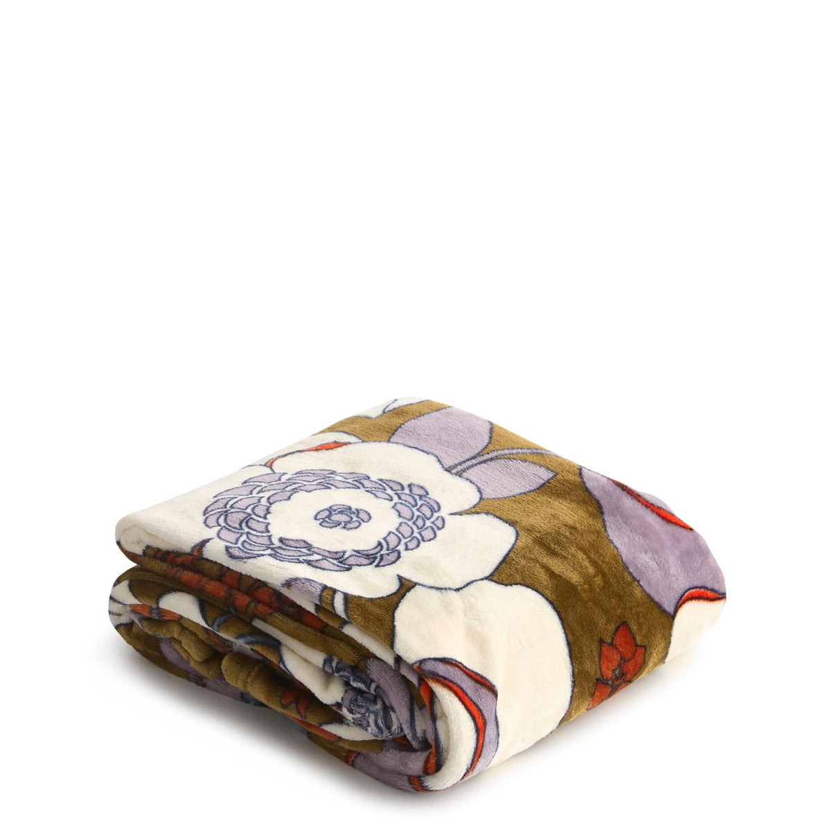 Plush Throw Blanket in Dusk Garden