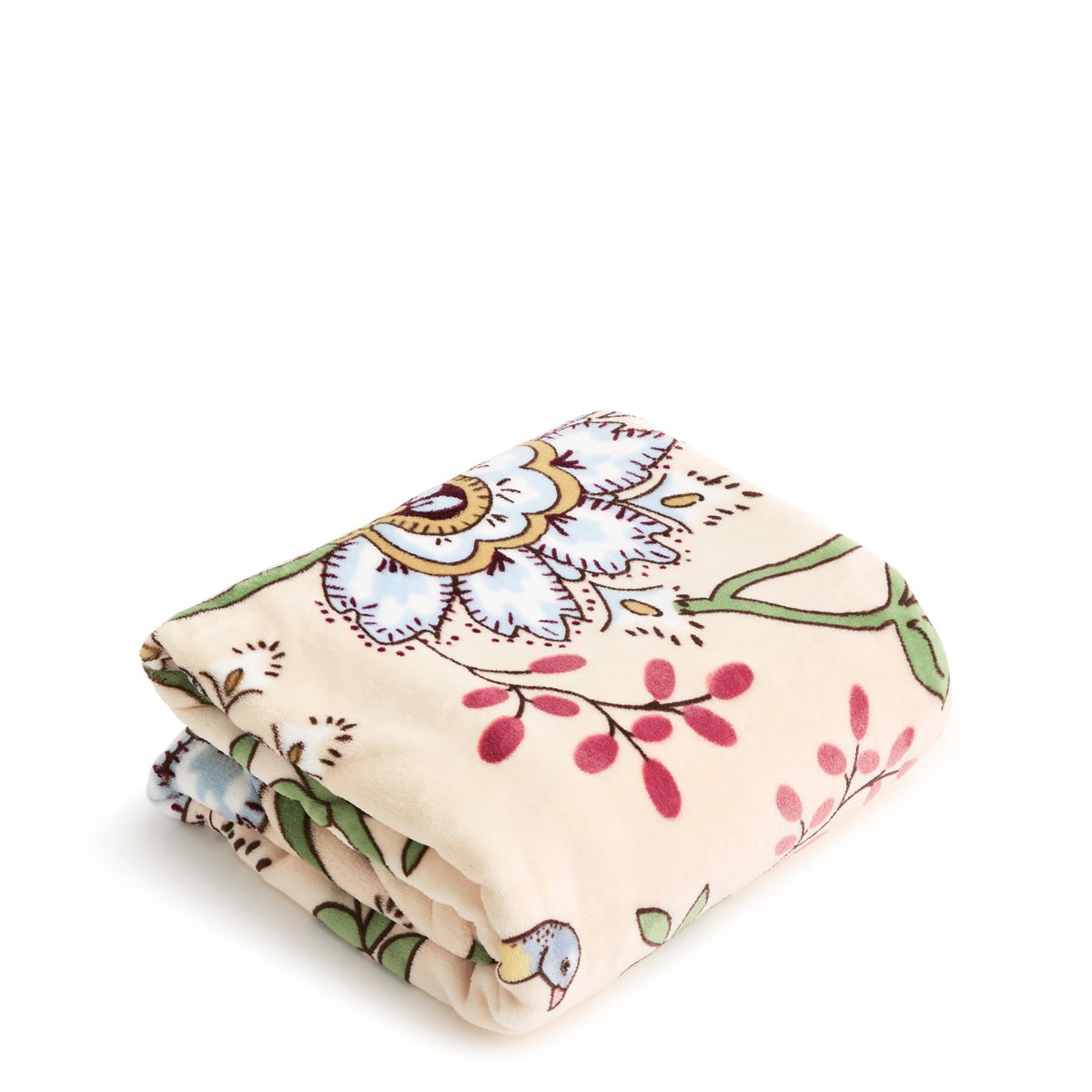 Plush Throw Blanket in Prairie Blooms