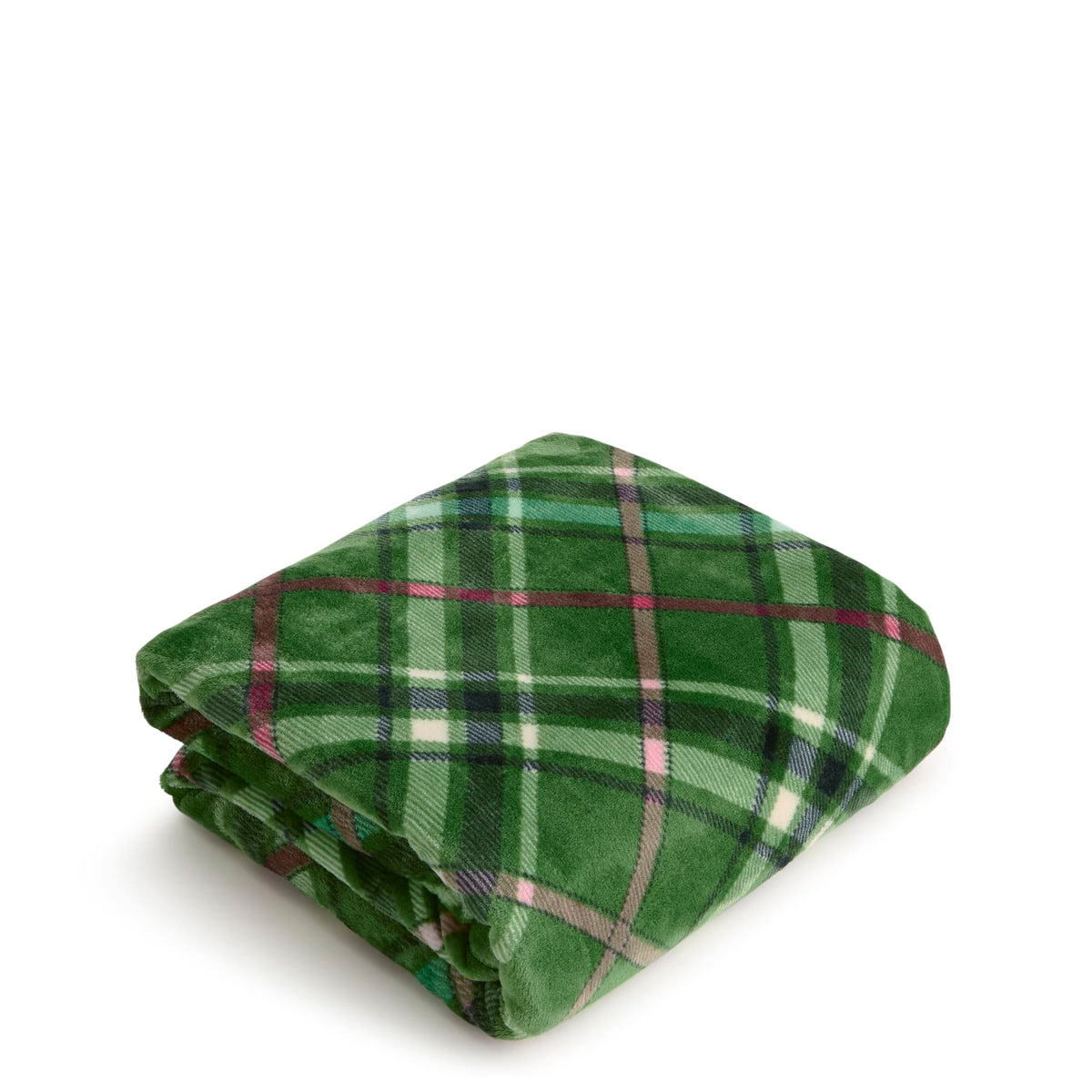 Plush Throw Blanket in Chelsea Plaid