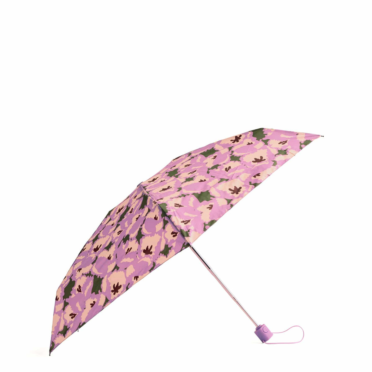 Mini Umbrella in Curly Tulips Purple