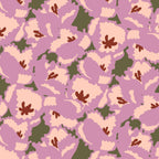 Mini Umbrella in Curly Tulips Purple
