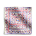 Square Silk Scarf in Heritage Border Paisley