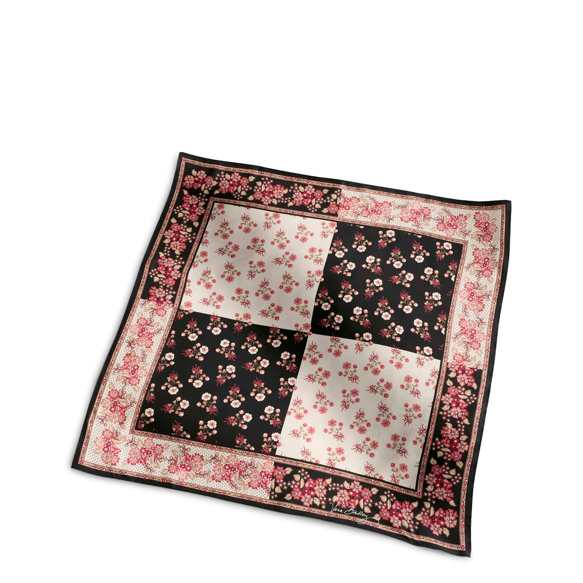Square Silk Scarf in Melissa Ditsy