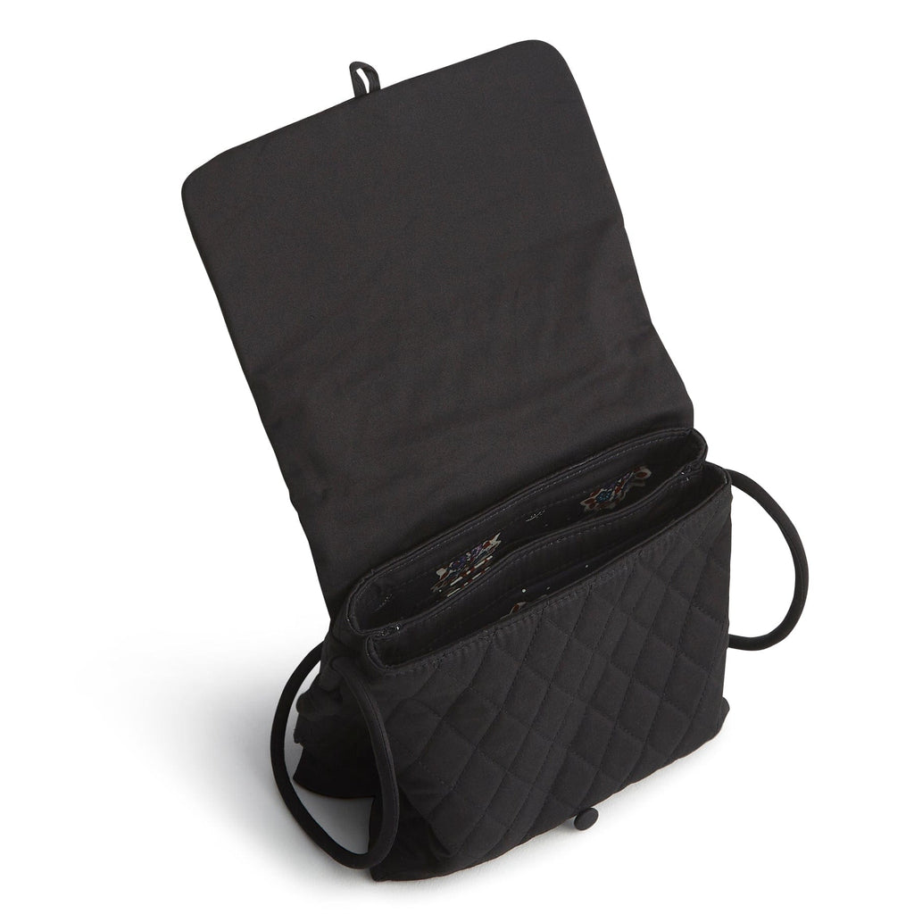 Premium Cotton Baird Hipster Crossbody in Moonless Night
