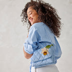 Baird Hipster Crossbody Bag in Soft Chambray