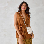 Baird Hipster Crossbody Bag in Cottage Cream