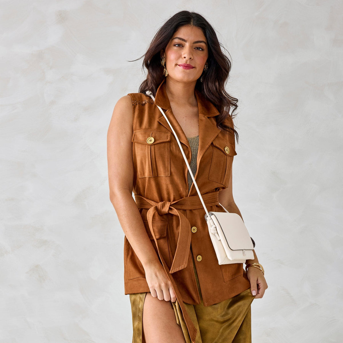 Baird Hipster Crossbody Bag in Cottage Cream