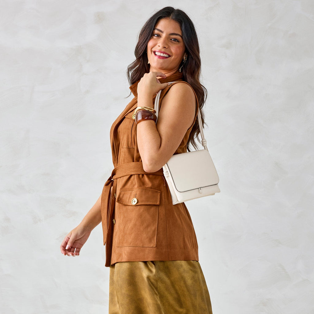 Baird Hipster Crossbody Bag in Cottage Cream