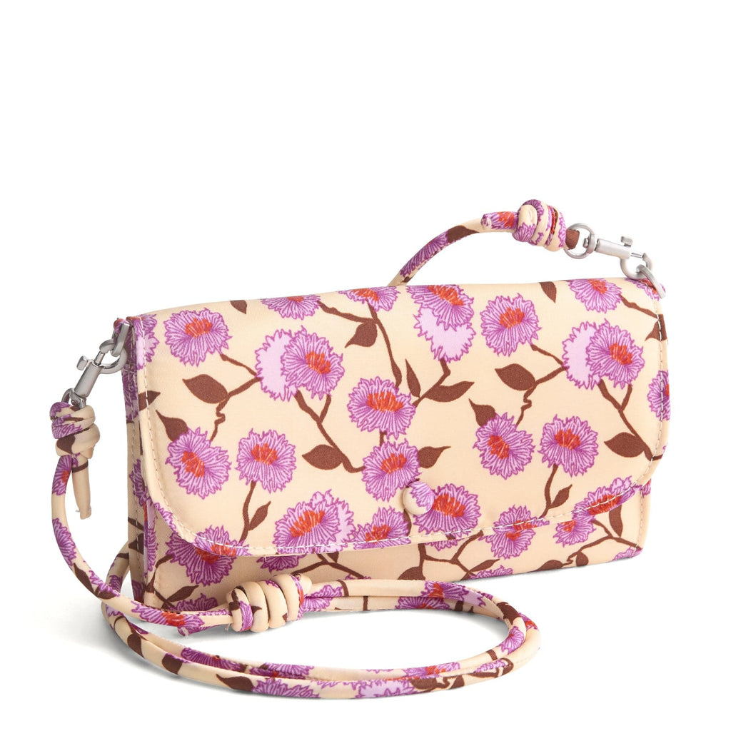 Wildwood Wallet Crossbody in Stripey Buttons