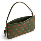 Knotted Wristlet Pouch in Tiny Tomatoes