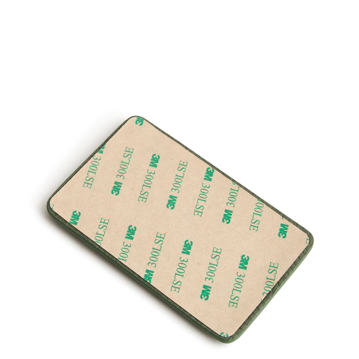 Leather Adhesive Phone Wallet in Bronze Green