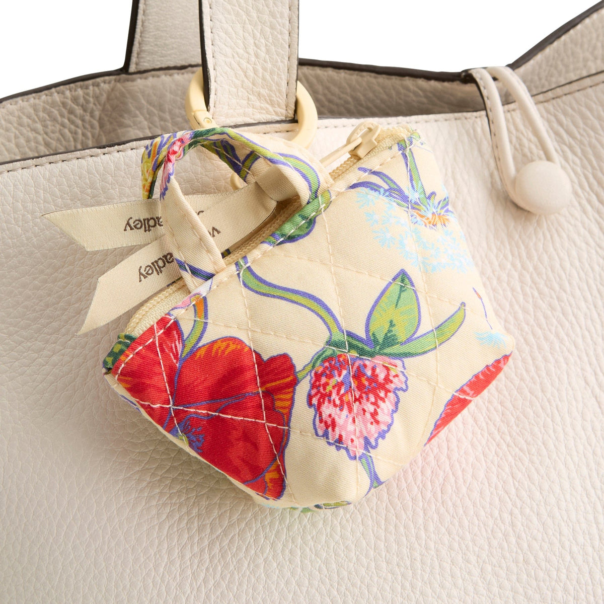 Original Tote Bag Charm in All the Pretty Wildflowers