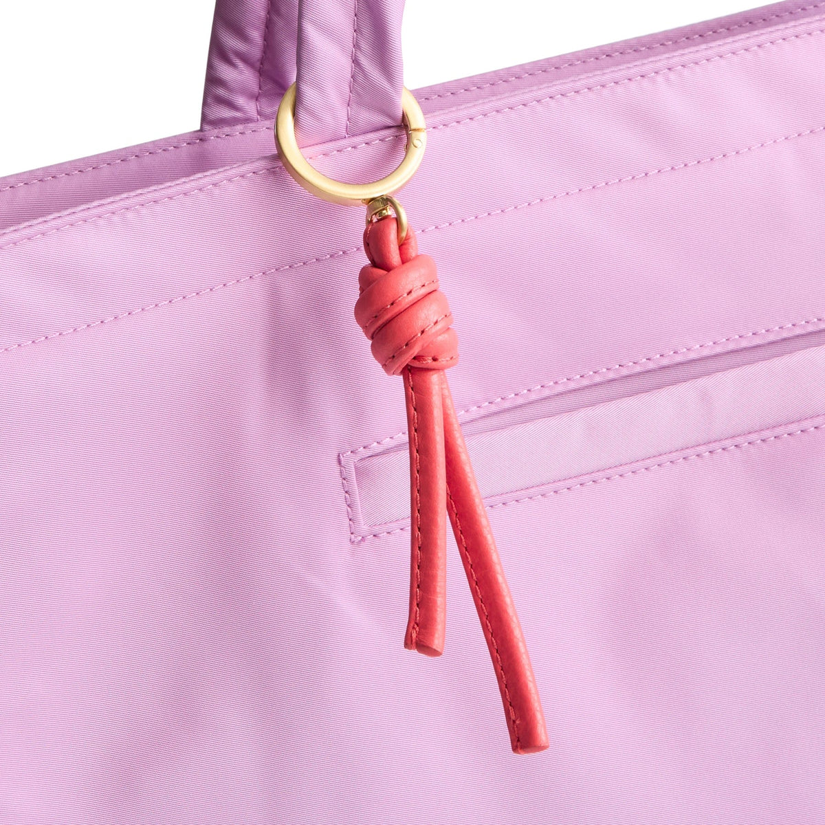 Every Day Tassel Bag Charm in Cayenne