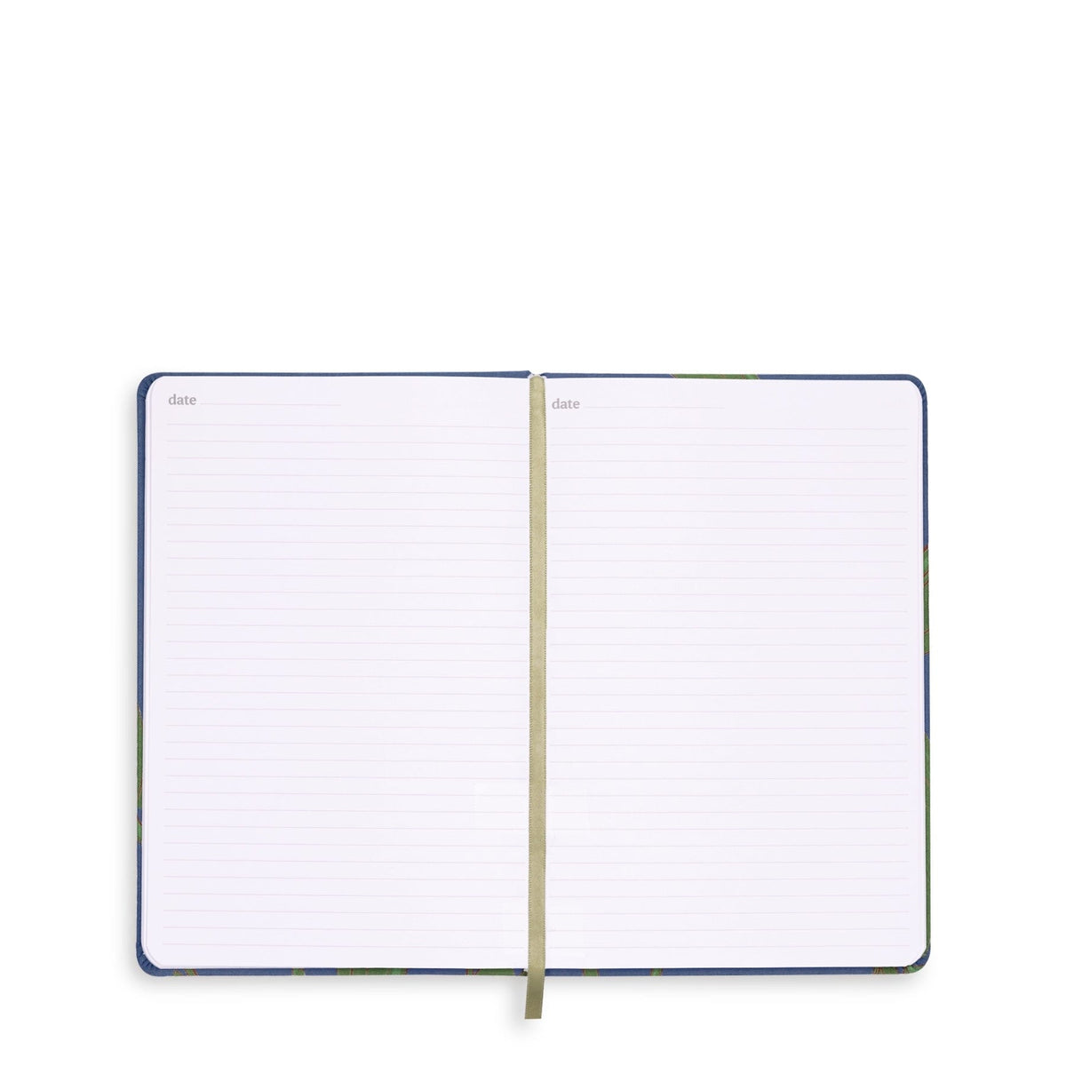 Fabric Journal Notebook in Tulips on Quiet Harbor