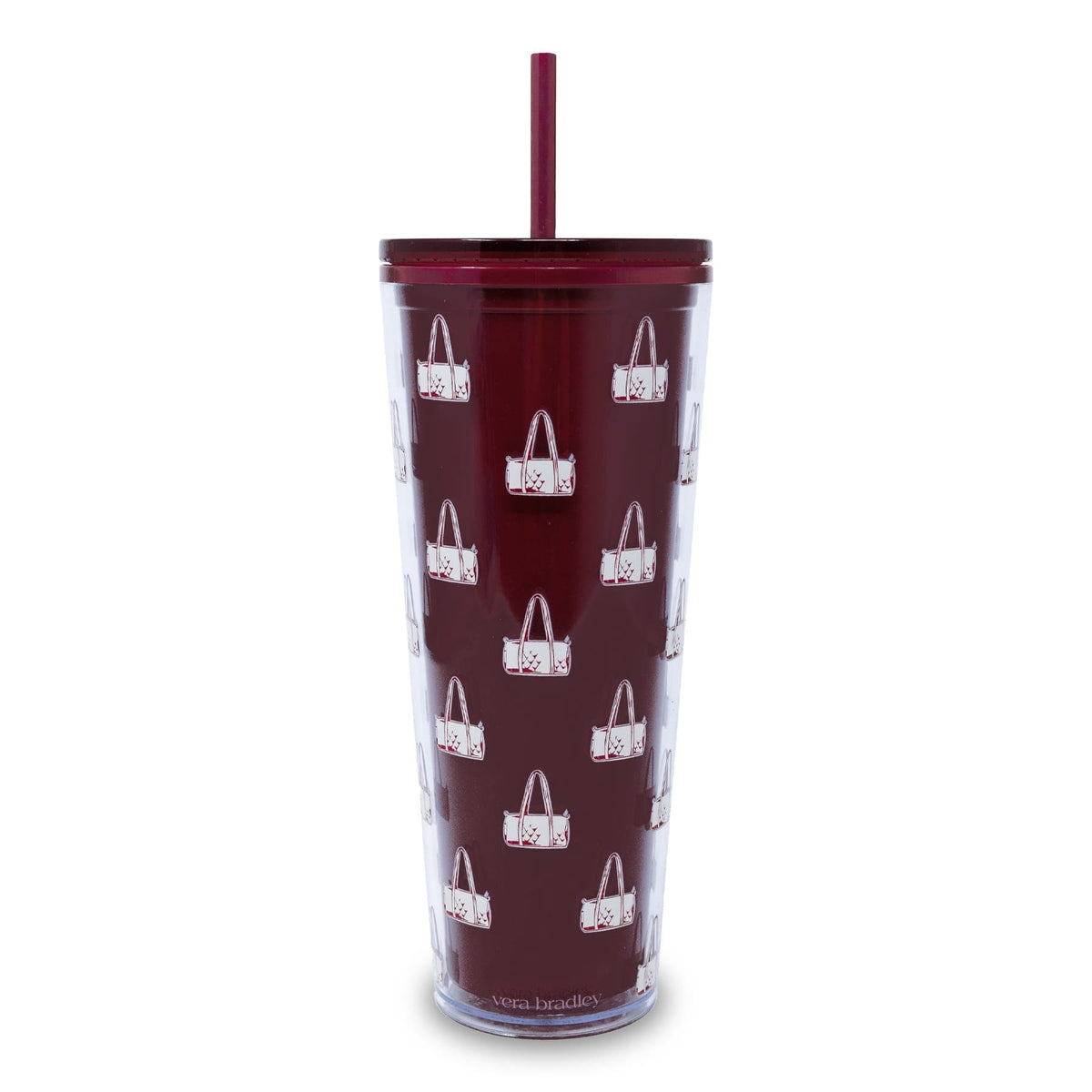 Tumbler with Straw in Duffel Mosaic