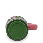 Stainless Steel XL Tumbler w/Handle in Leaf Me Not Paisley
