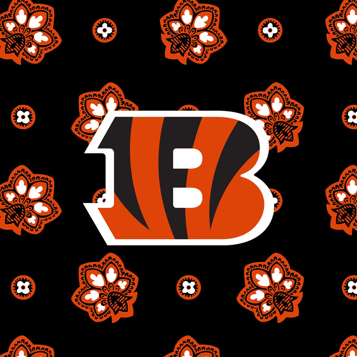 NFL Clear Small Backpack in Cincinnati Bengals Bandana