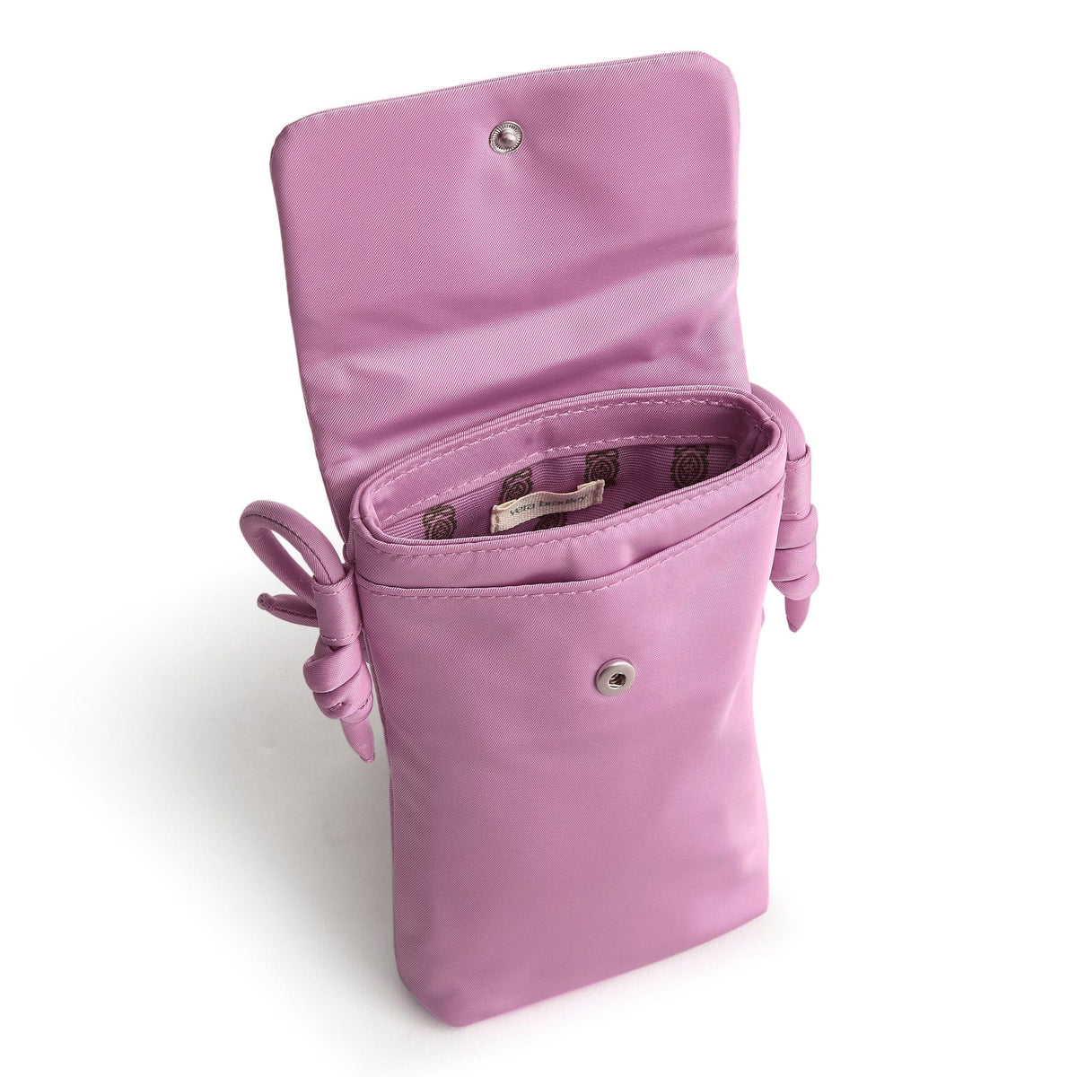 Phone Case Crossbody Bag in Smoky Grape