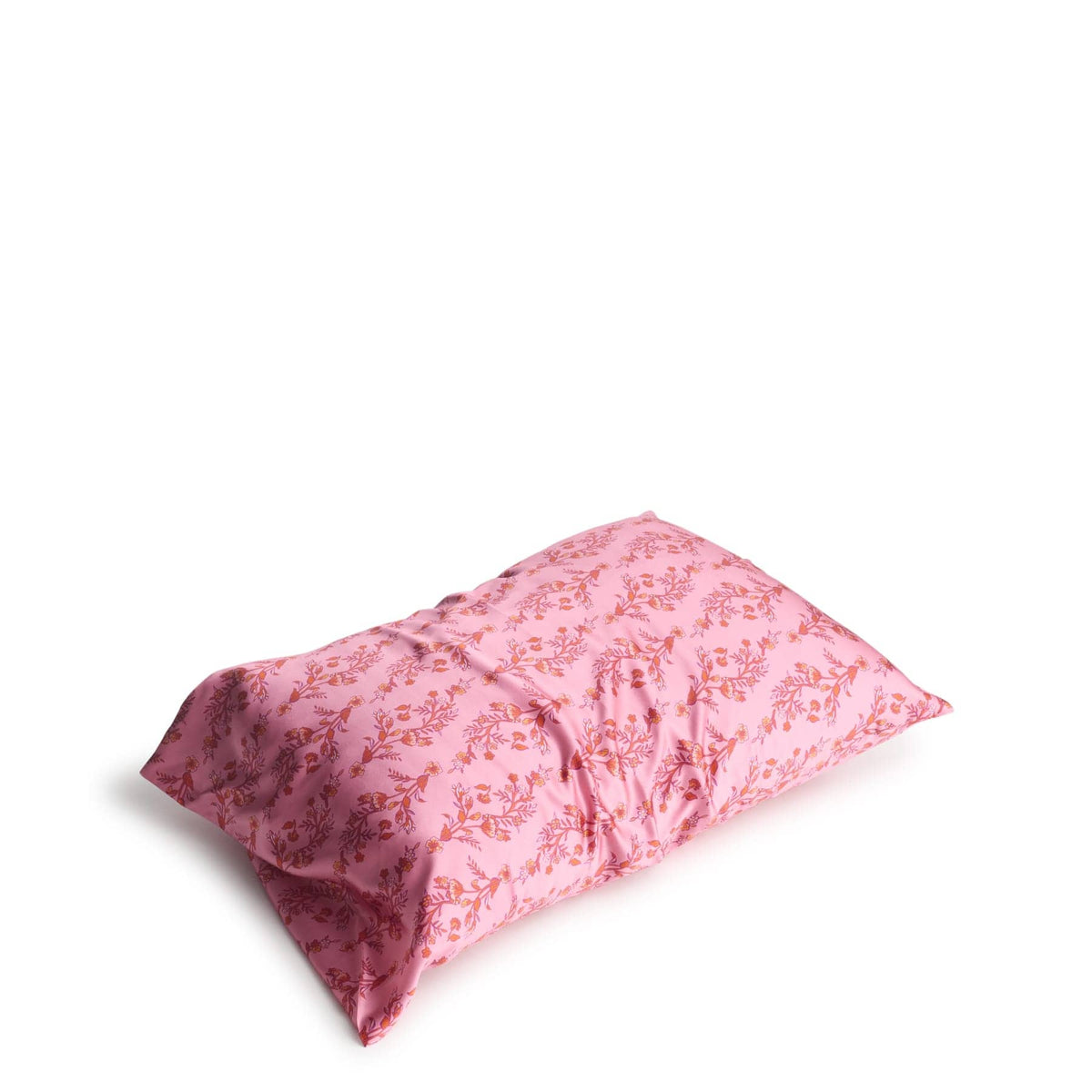 Silk Pillow Case and Sleep Mask Set in Flourishing Garden Ogee