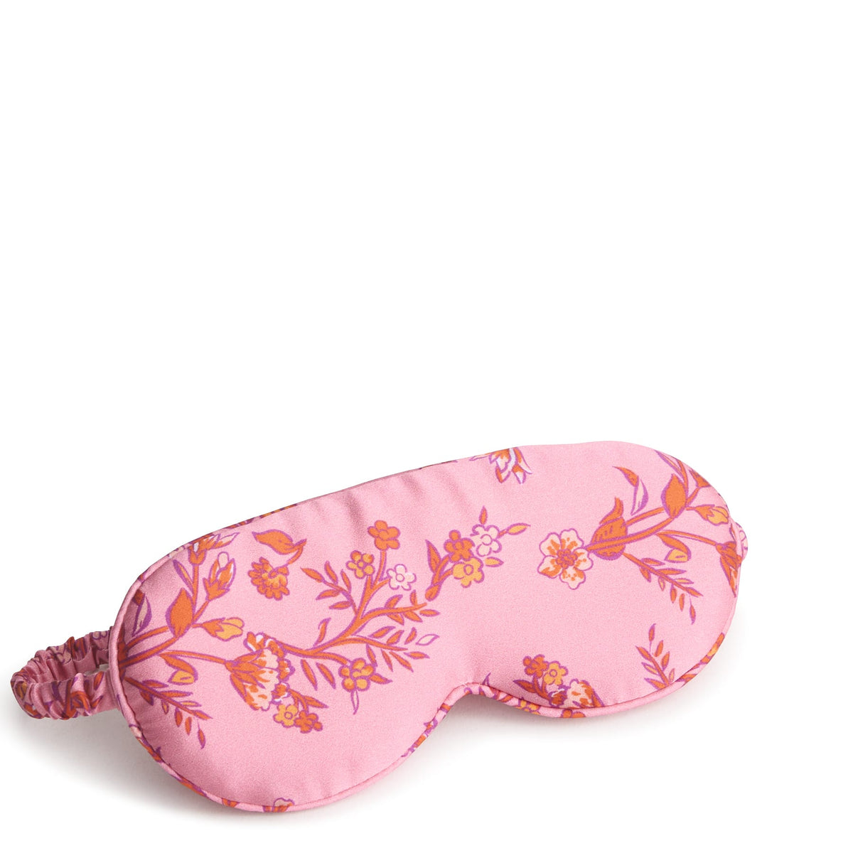 Silk Pillow Case and Sleep Mask Set in Flourishing Garden Ogee