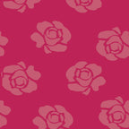 Fleece Slipper Socks in Roses Vivacious