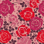 Slippers in Coming Up Roses Pink