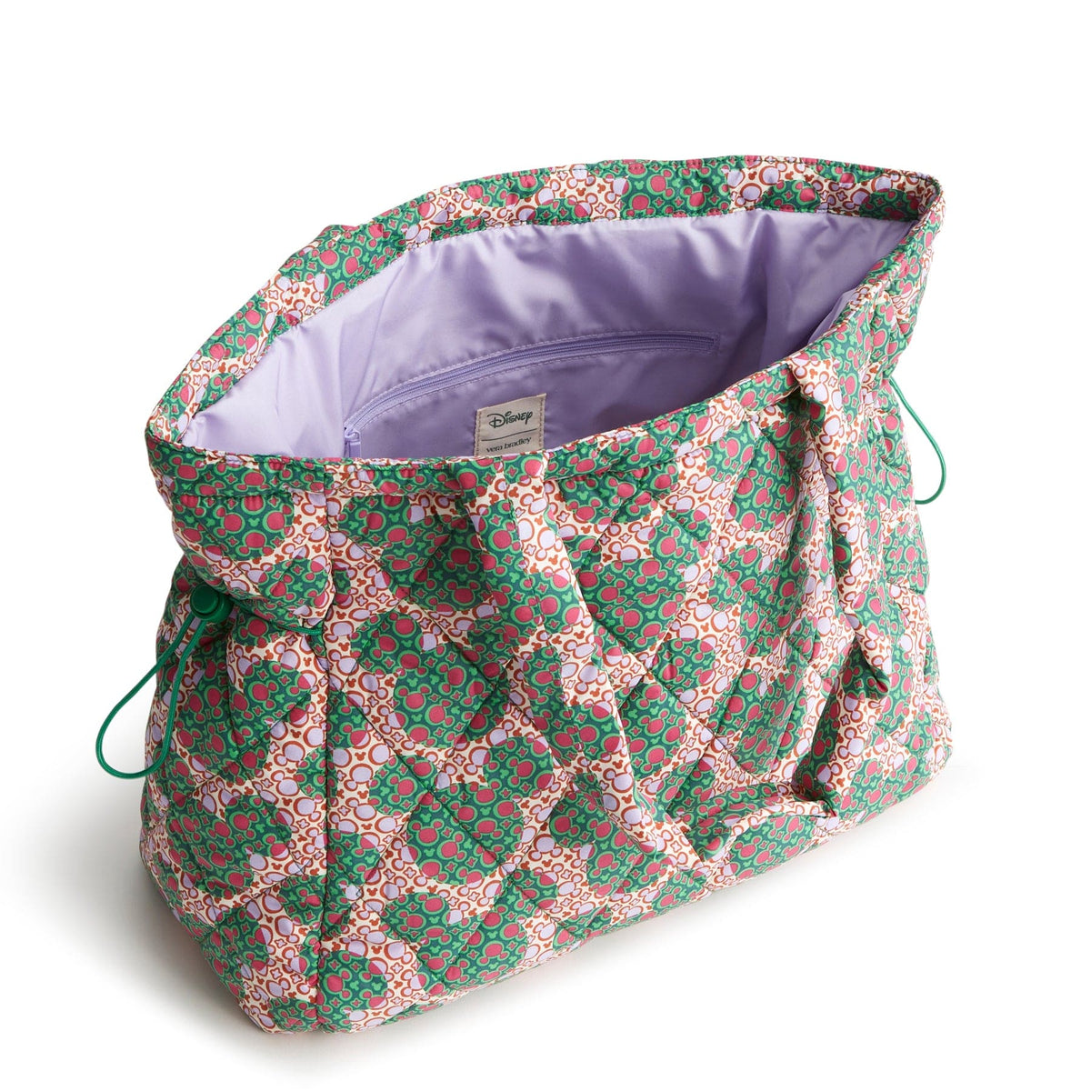 Disney Original Tote Bag in Mickey Mouse Kaleidoscope Lavender