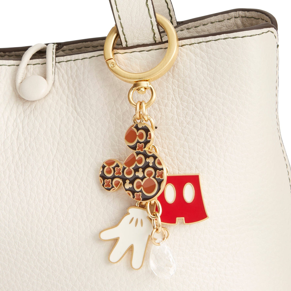 Disney Mickey Mouse Icons Bag Charm in Mickey Mouse Icons