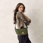 Disney Springbrook Sling Crossbody Bag in Tiana on Bronze Green