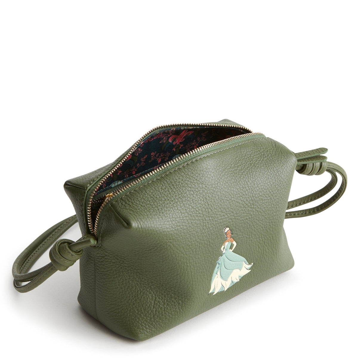 Disney Blake Crossbody Bag in Tiana on Bronze Green