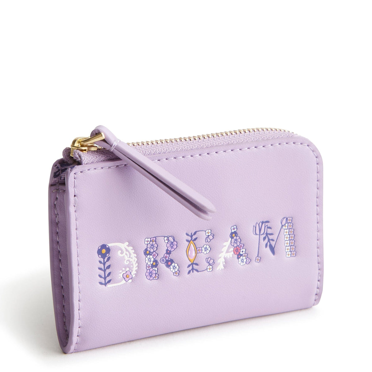 Disney Zip Card Pouch-Rapunzel on Purple Rhapsody-Image 1-Vera Bradley