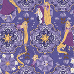 Disney Rapunzel Bag Charm in Rapunzel Medallion