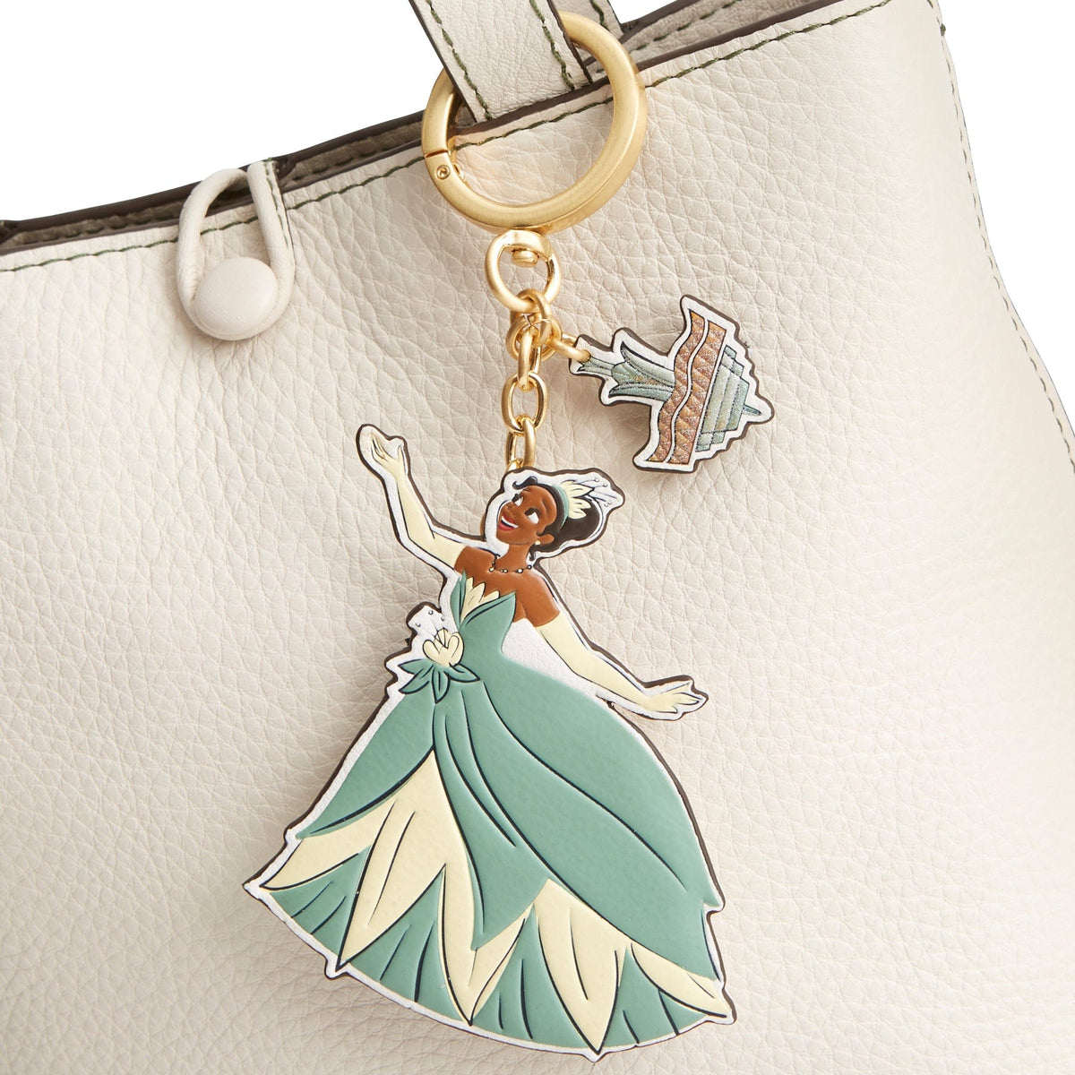 Disney Tiana Bag Charm in Tiana Medallion