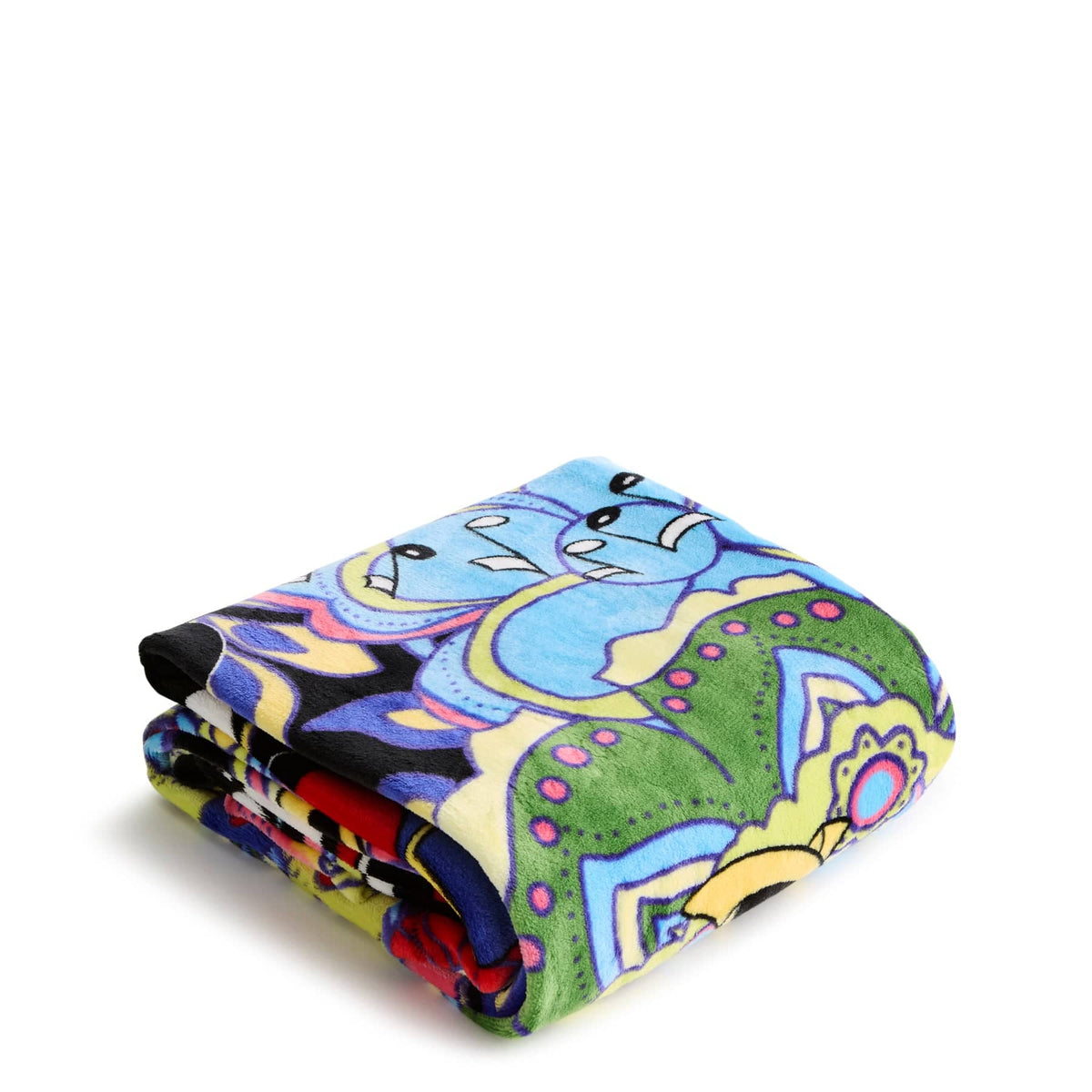 Disney Plush Throw Blanket in Mickey and Minnie Petal Multi