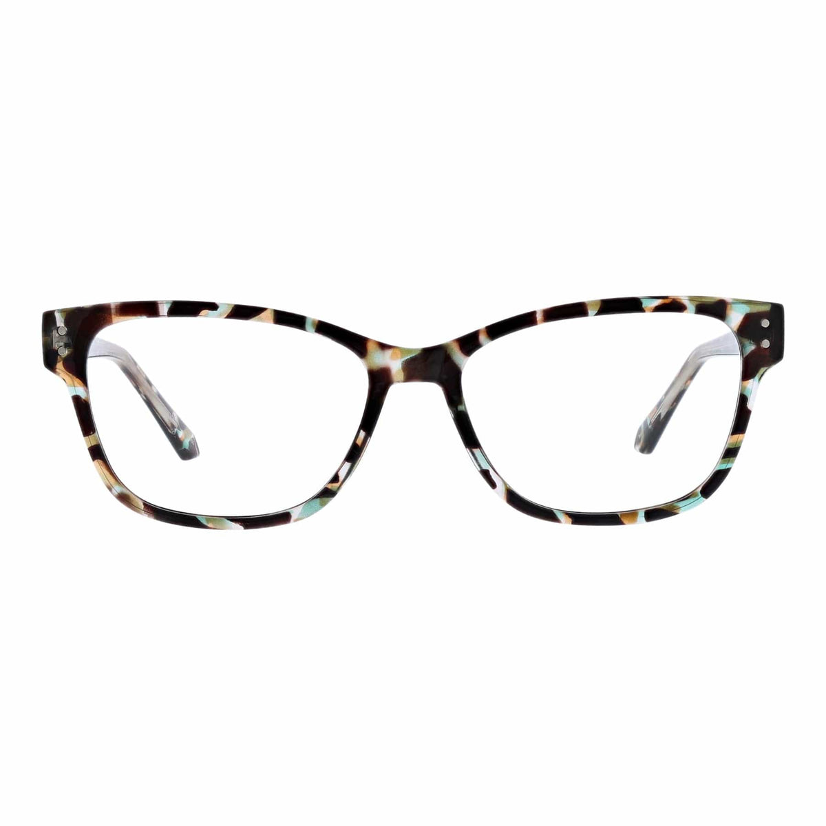 Tallulah Blue Light Reader in Plum Tortoise