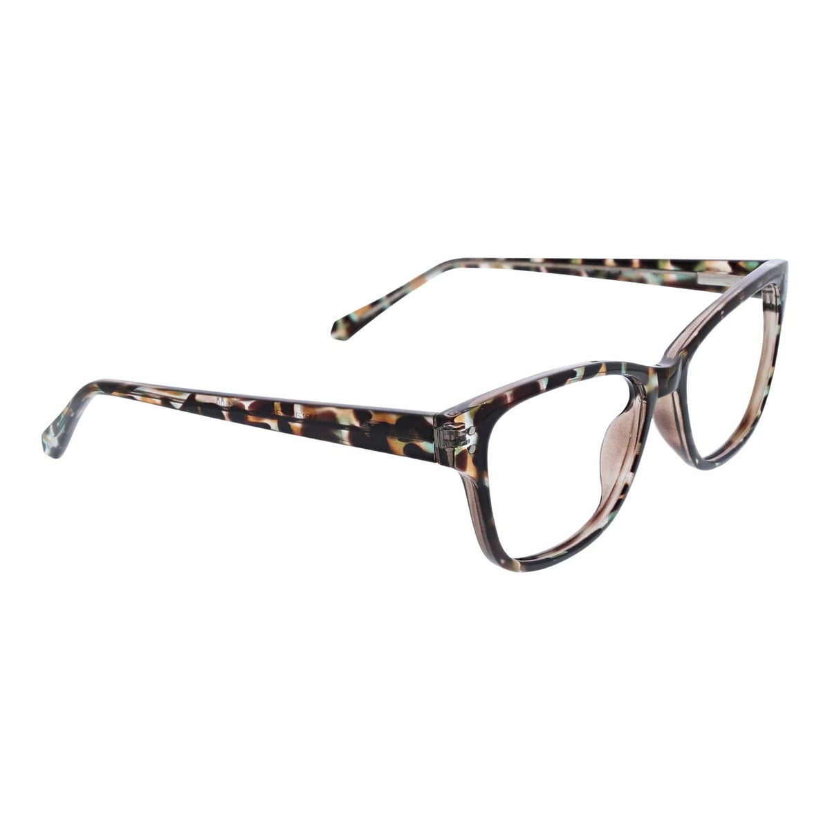 Tallulah Blue Light Reader in Plum Tortoise