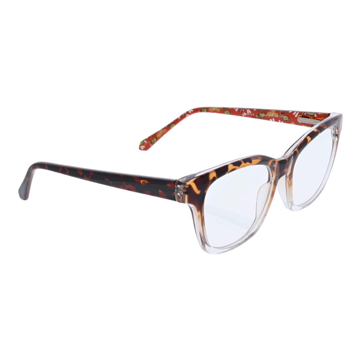 Pherrins Blue Light Reader Glasses in Garden Paisley