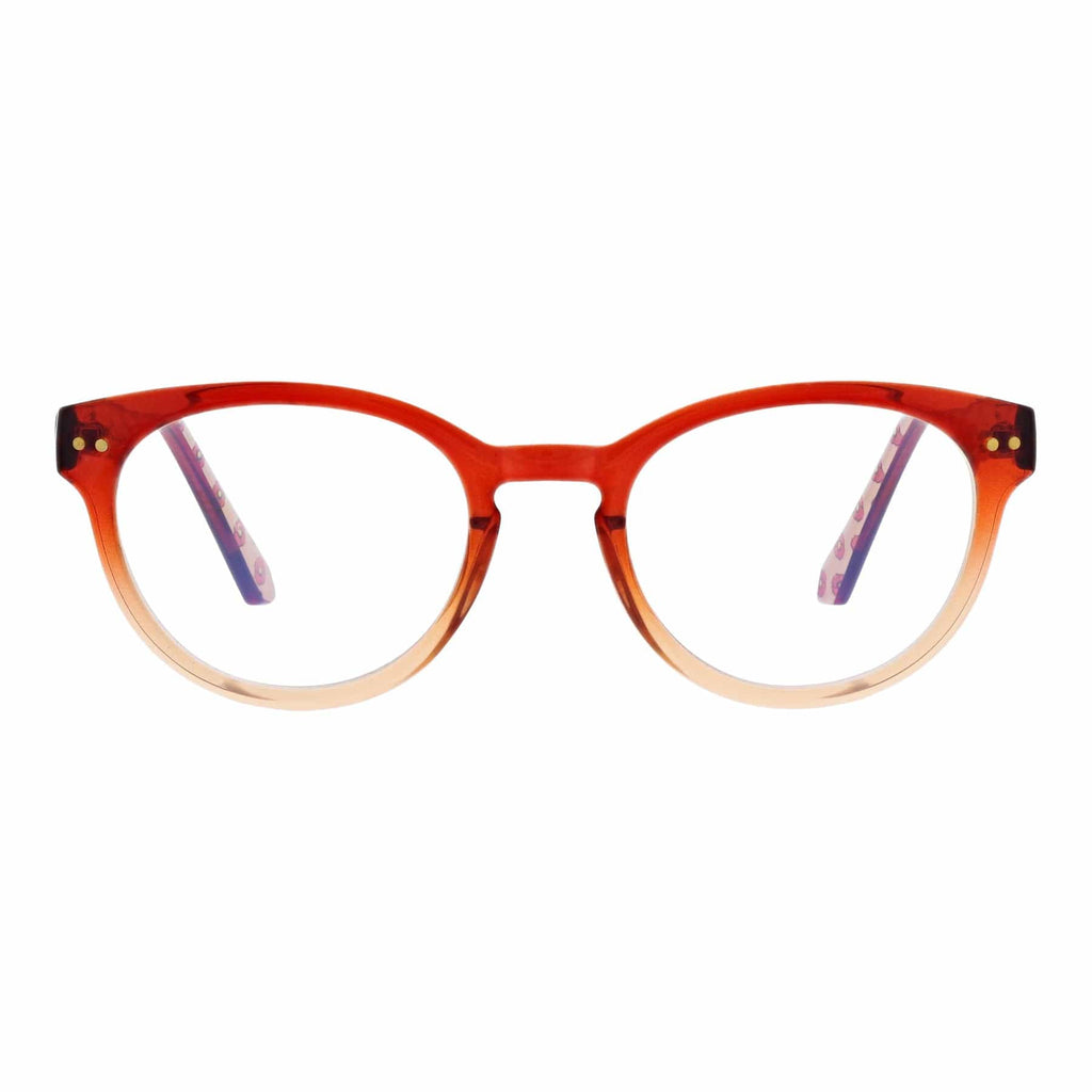 Sheyenne Blue Light Reader Glasses in Tiny Poppy Ditsy