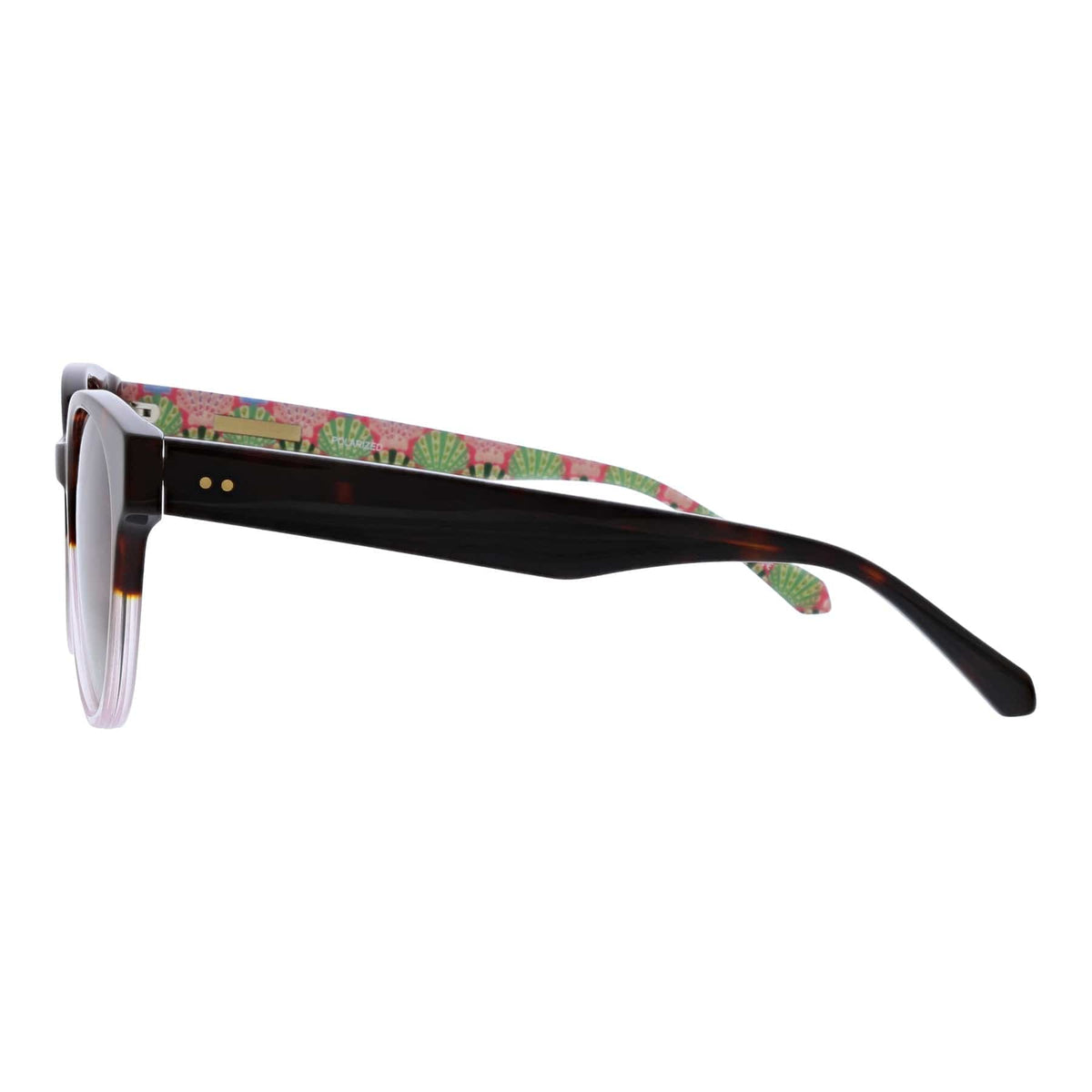 Oleta Polarized Sunglasses in Cottage Shells