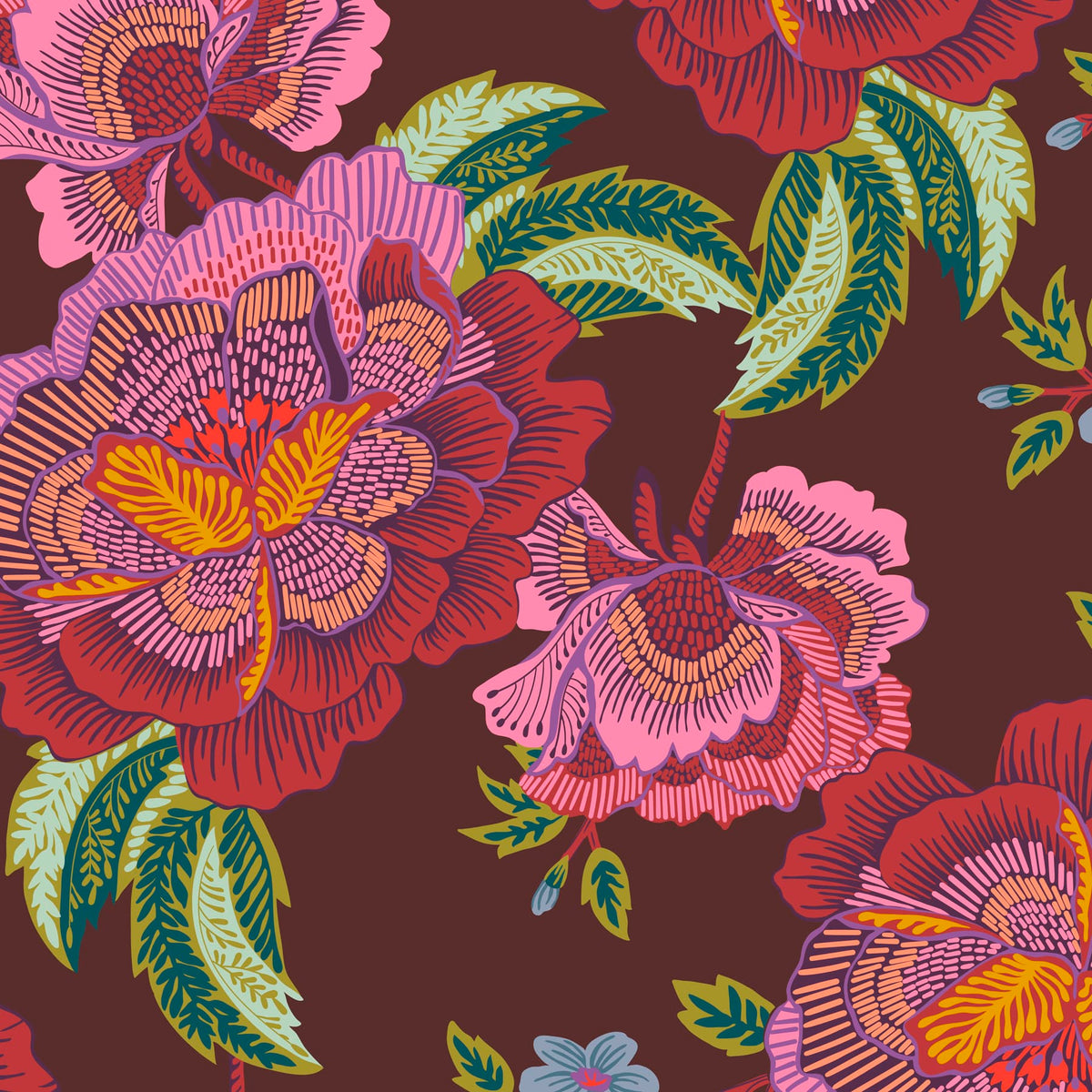 Lamoille Polarized Sunglasses in Tapestry Blossoms