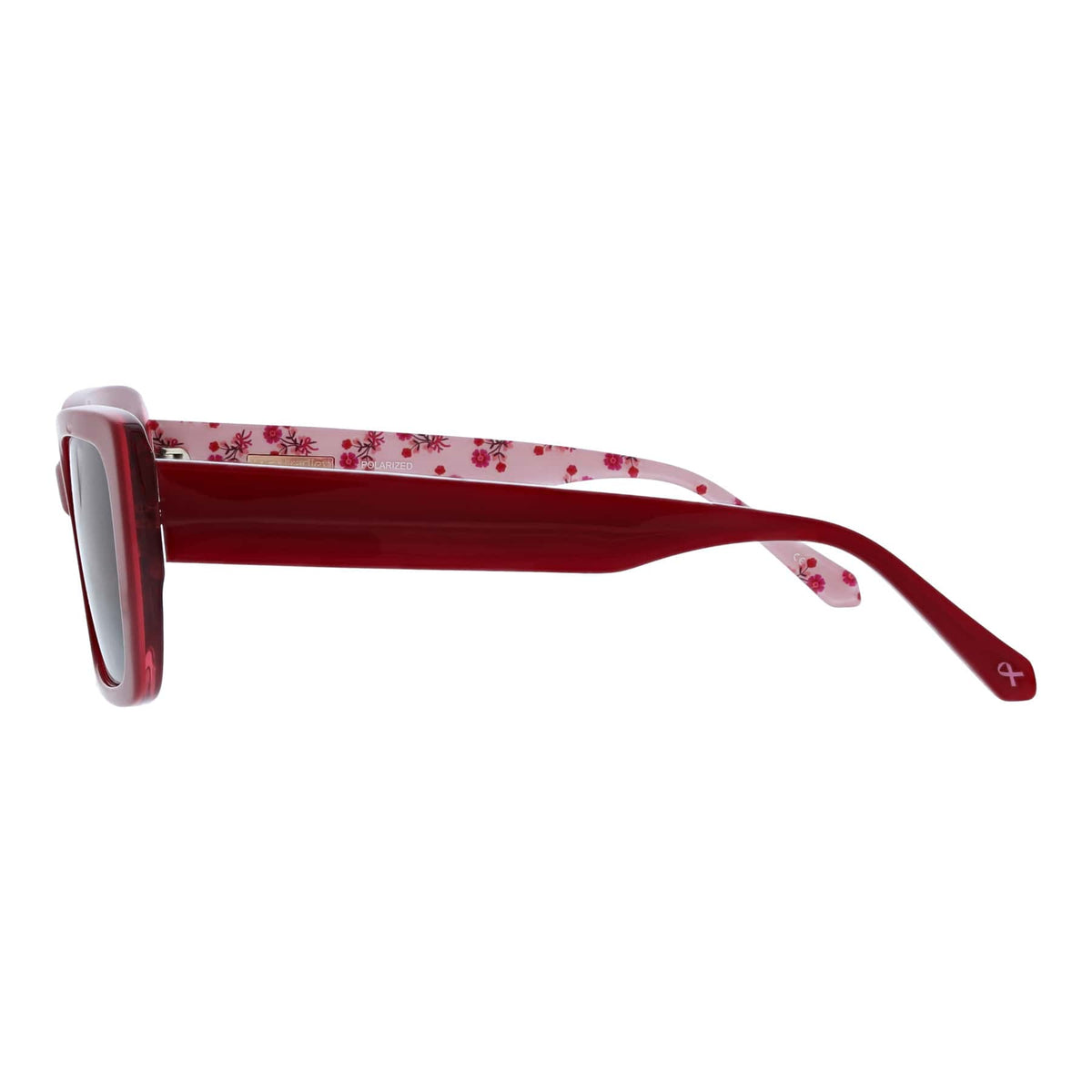 Lamoille Polarized Sunglasses in Melissa Ditsy Pink