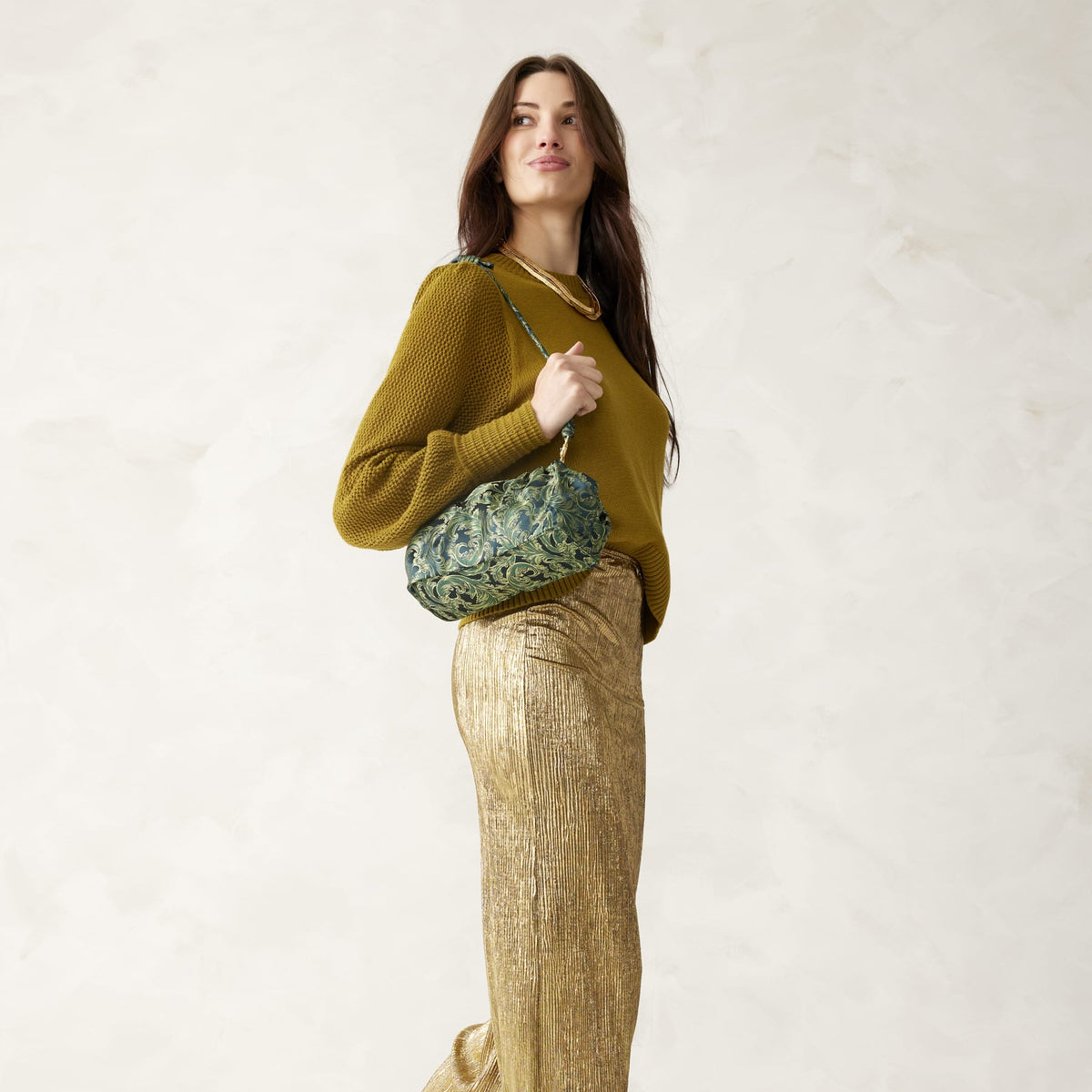 Wicked Taber Dumpling Bag in Positively Green