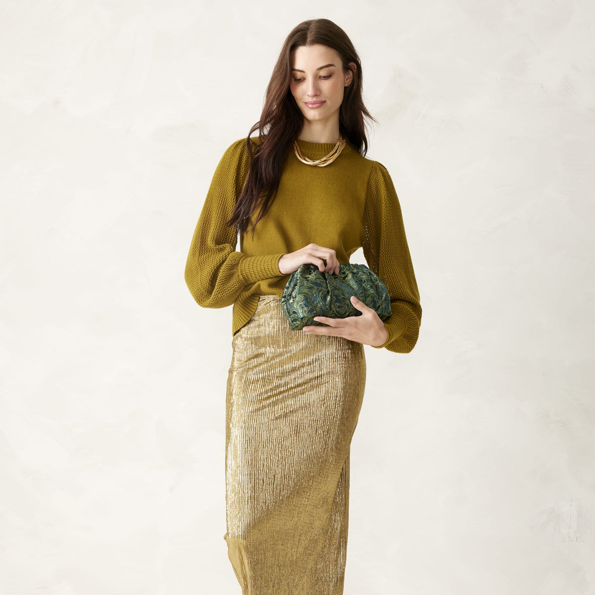 Wicked Taber Dumpling Bag in Positively Green