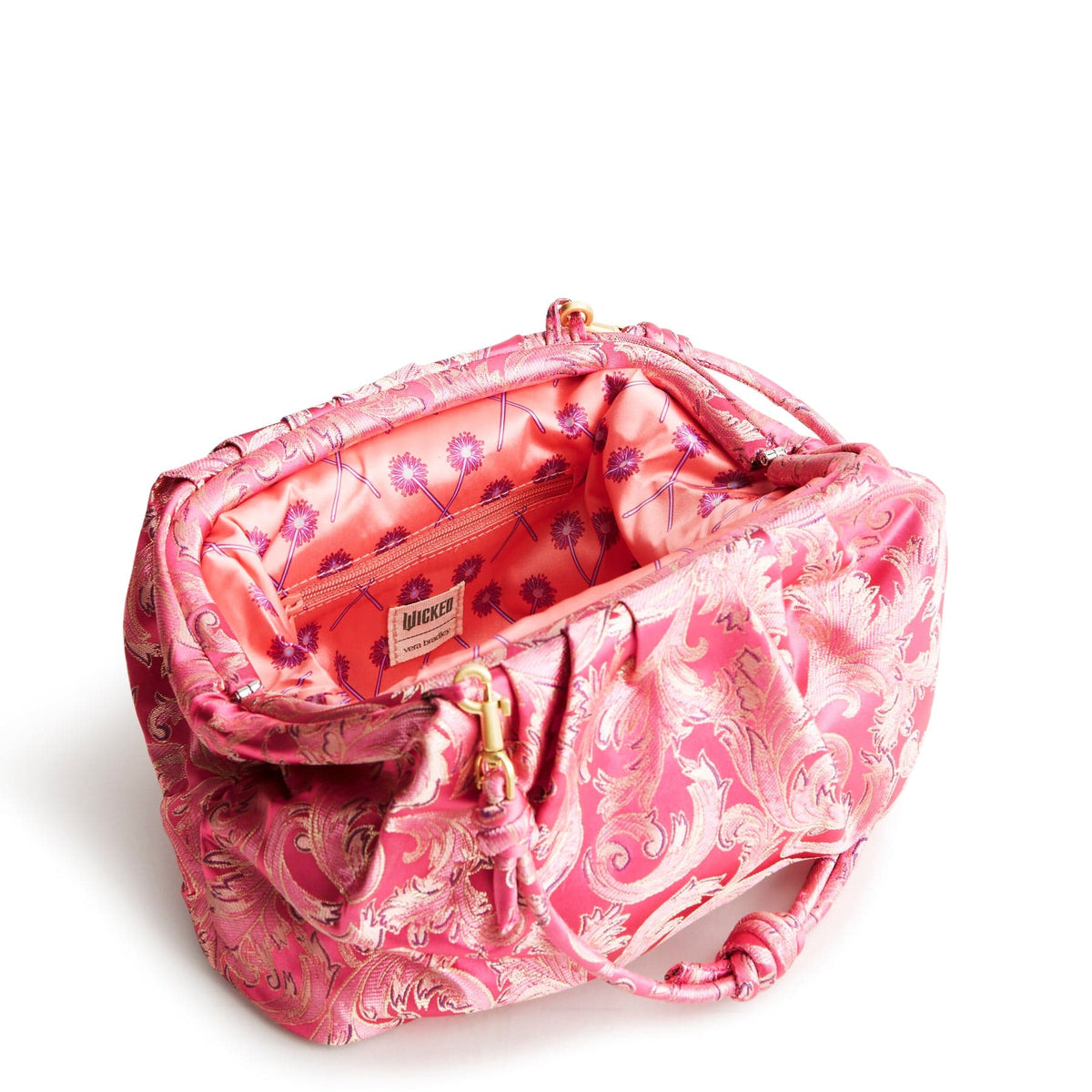 Wicked Taber Dumpling Bag in Positively Pink