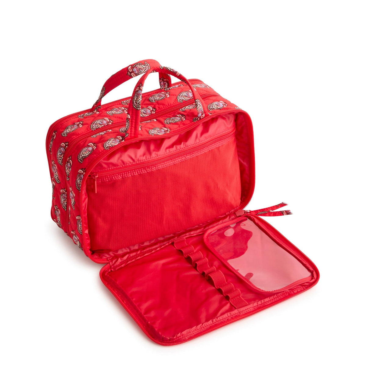 Ultimate Travel Case in Flowering Paisley Goji Berry
