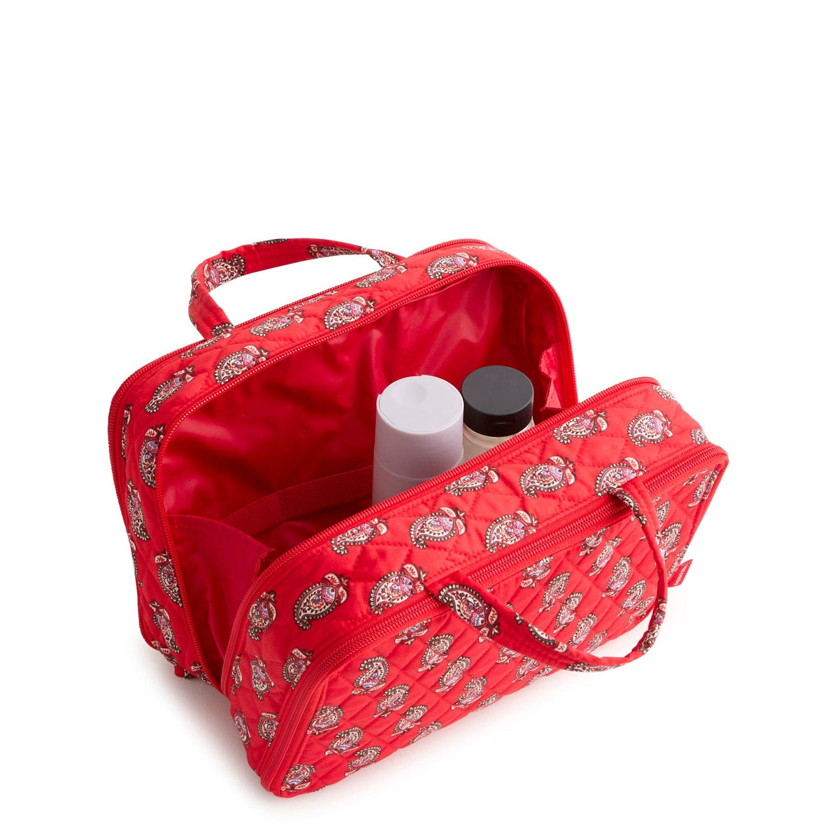 Ultimate Travel Case in Flowering Paisley Goji Berry