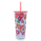 Disney Tumbler with Straw in Mickey Meadow