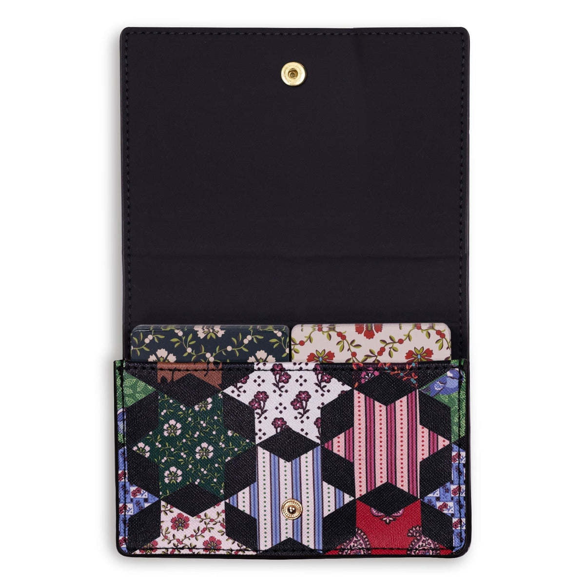 Playing Cards Set of 2 in Star Patchwork