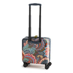 Mini Adair Spinner Carry-On in Leaf Me Not Paisley Dark Slate