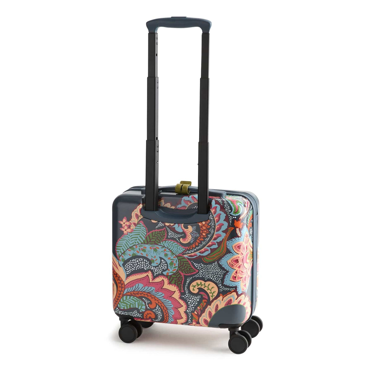 Mini Adair Spinner Carry-On in Leaf Me Not Paisley Dark Slate